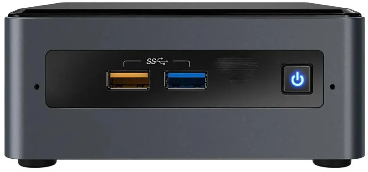 Платформа Intel NUC BOXNUC7CJYHN, Celeron J4005, без кабеля питания