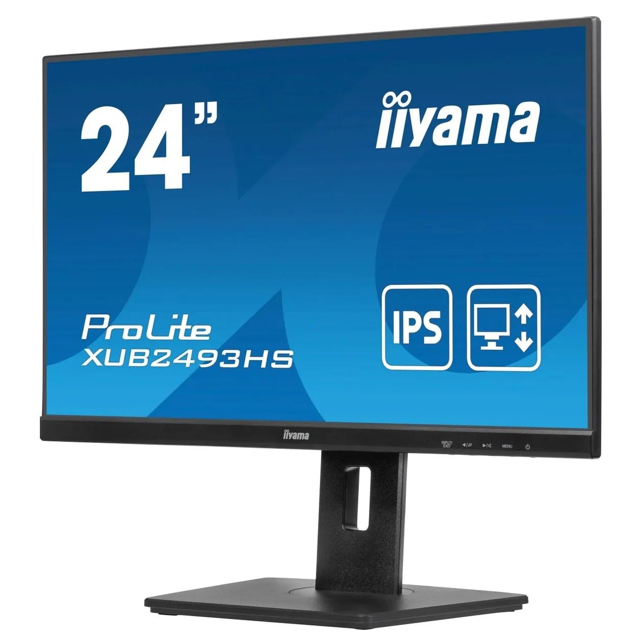 Монитор 23.8" Iiyama ProLite XUB2493HS-B6, IPS, 100 Гц, черный