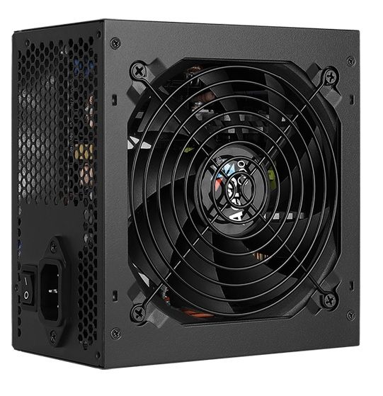 Блок питания Aerocool KCAS PLUS 600, 600Вт, 120мм, черный [kcas-600w plus]