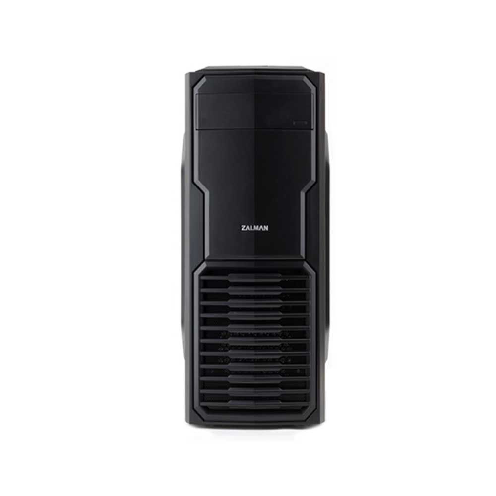 Корпус mATX Zalman ZM-T4, Mini-Tower, без БП, черный