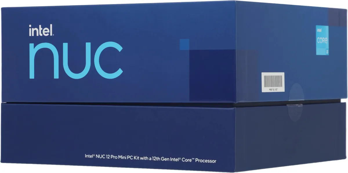 Платформа Intel NUC RNUC12WSKI30001, Core i3 i3-1220P, без кабеля питания