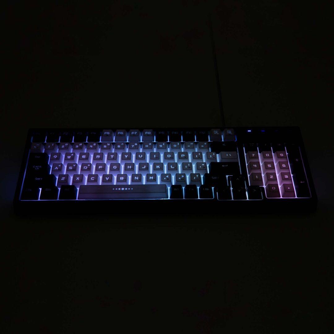 Игровая клавиатура HIPER Venom RGB мембранная [GKEY-1000]