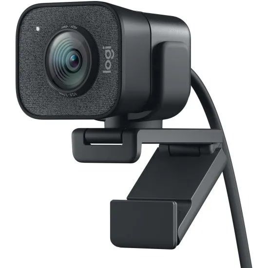 Веб-камера с микрофоном для стримеров LOGITECH StreamCam Full HD, черная [960-001282]