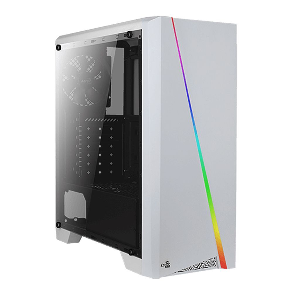 Корпус AEROCOOL Cylon, Midi-Tower, без БП, белый