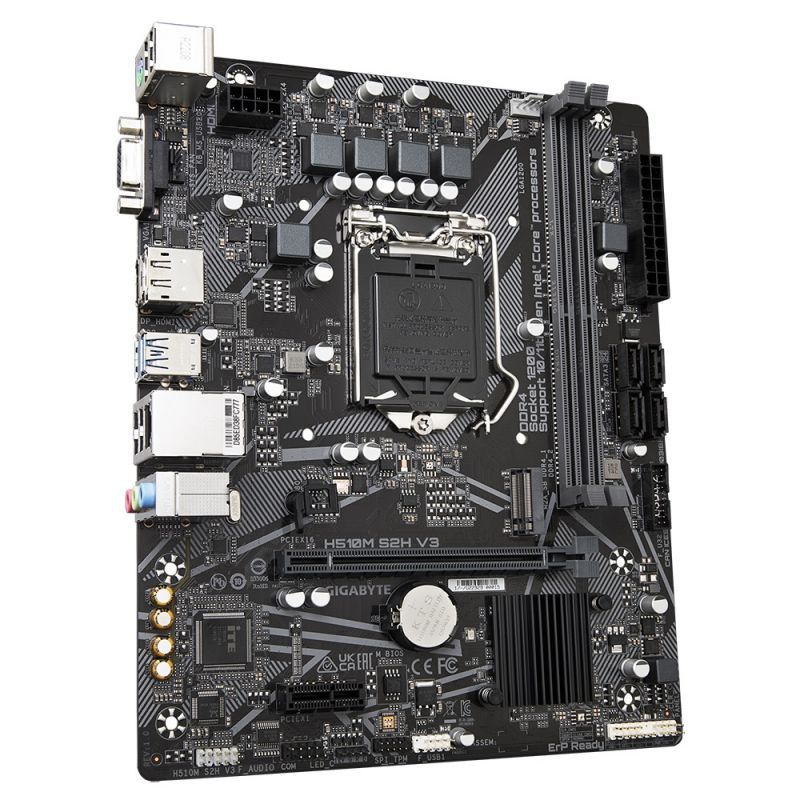 Материнская плата GIGABYTE H510M S2H V3, LGA 1200, Intel H470, mATX