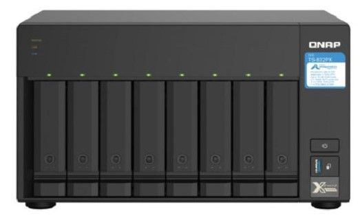 Сетевой RAID-накопитель QNAP TS-832PX-4G, 8-bay, настольный