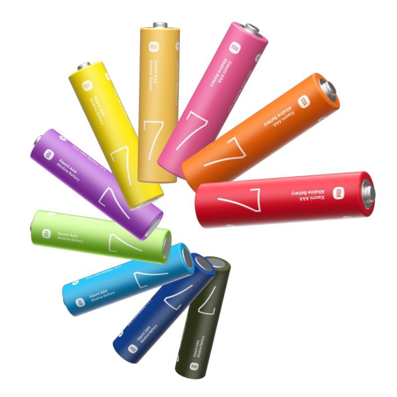 Батарейки Xiaomi AAA Rainbow Batteries, упаковка 10 шт [BHR5394GL]