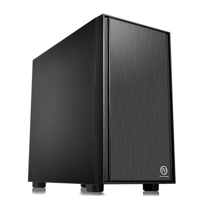 Корпус mATX THERMALTAKE Versa H17 [CA-1J1-00S1NN-00] (Micro-Tower, без БП, черный)