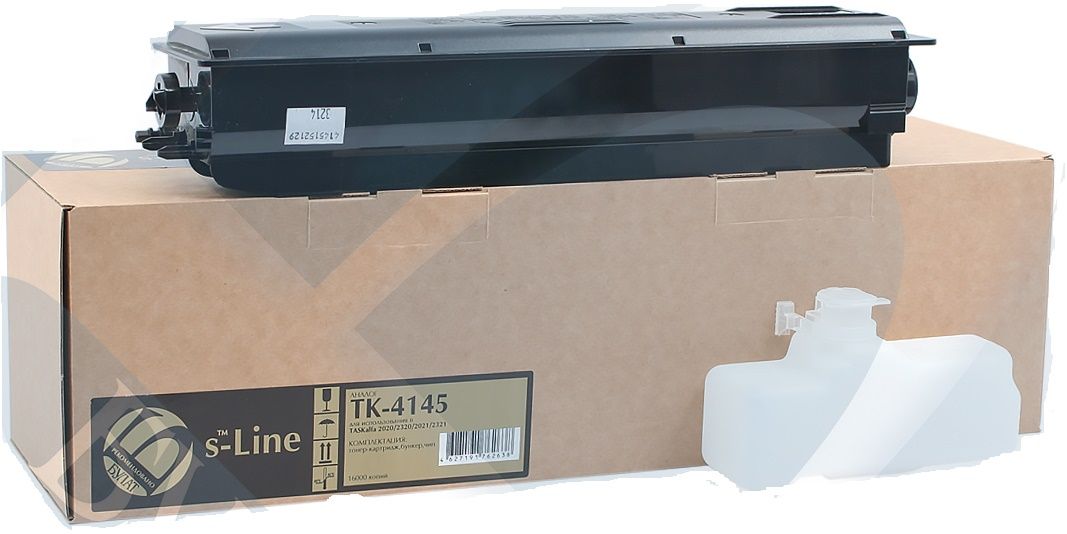 Тонер-картридж БУЛАТ s-Line TK-4145 черный, для Kyocera (совместимый, с чипом, 16 000 стр.)