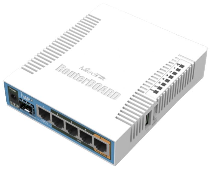 Беспроводной роутер MIKROTIK [RB962UIGS-5HACT2HNT], белый