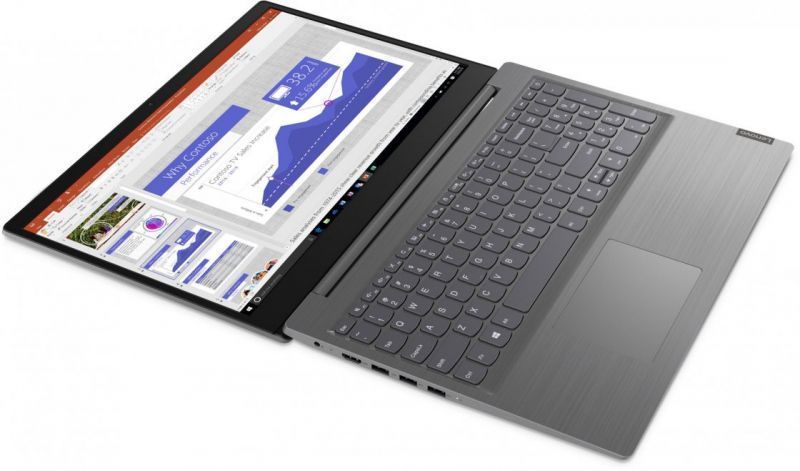Ноутбук 15.6" Lenovo V15-IIL Core i3 1005G, 8Gb, SSD 256Gb, Win10 Pro, серый [82C500JTIX]