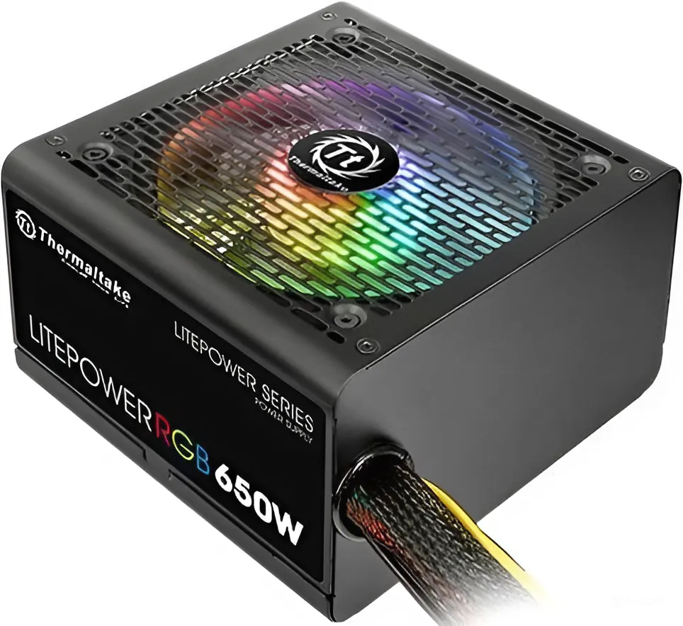 Блок питания Thermaltake ATX 650W Litepower RGB 650 [PS-LTP-0650NHSANE-1]