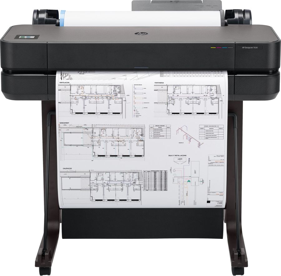 Плоттер HP Designjet T630, A1, 24" [5hb09a]