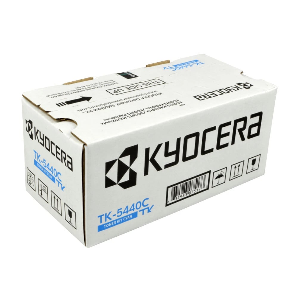 Тонер-картридж Kyocera TK-5440C голубой, оригинальный, 2400 стр.