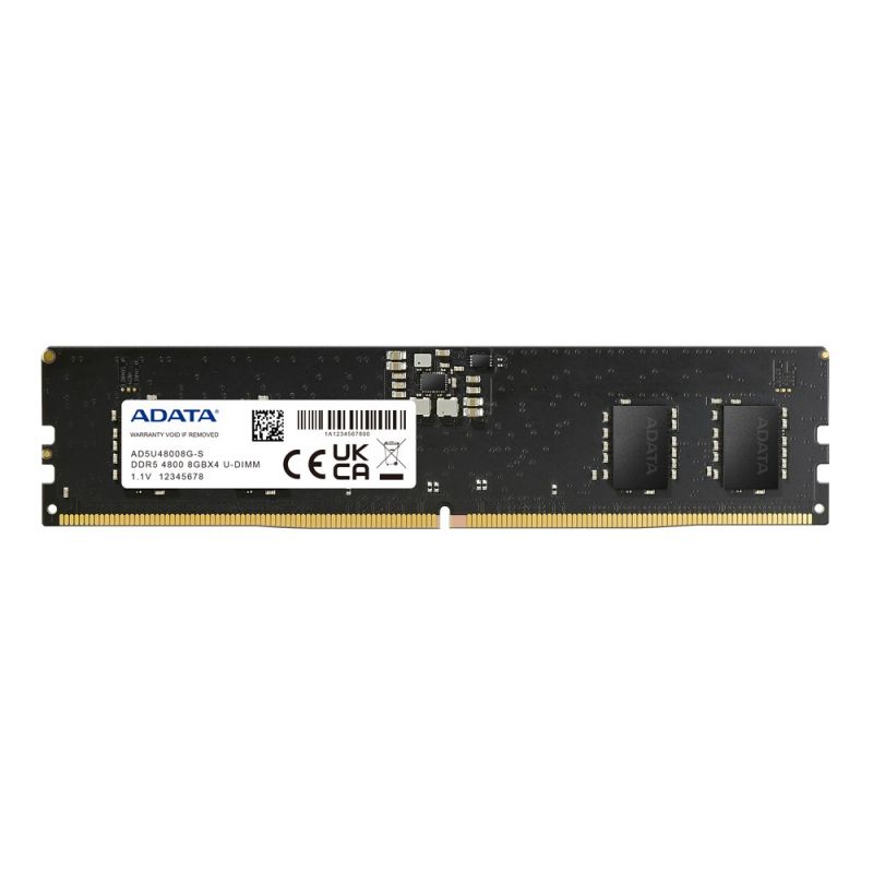 Модуль памяти ADATA 8GB DDR5 AD5U48008G-S 4800 UDIMM