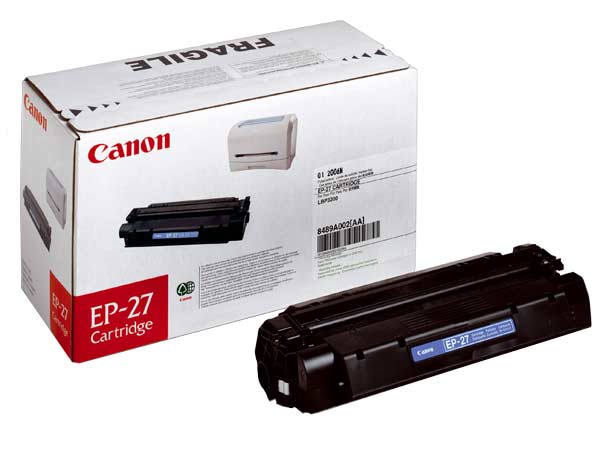 Тонер-картридж Canon EP-27 черный (оригинальный, 2500 стр.)