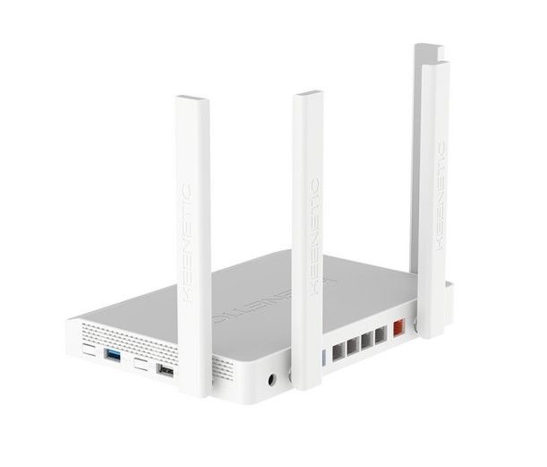 Wi-Fi роутер KEENETIC Ultra, AX3200, серый [kn-1811]
