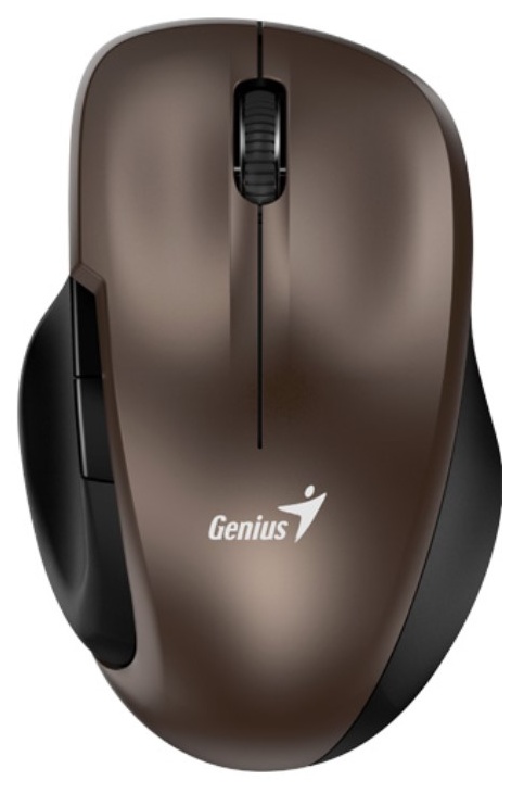 Мышь Genius Ergo 8200S, оптическая, беспроводная, USB, коричневый [31030029403]