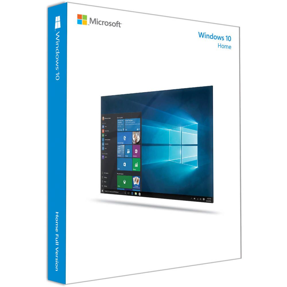 Операционная система Microsoft Windows Home 10, 32/64 bit Rus Only USB [KW9-00500] 