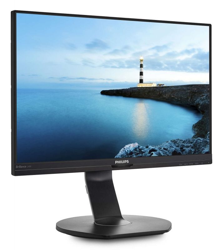 Монитор Philips 240B7QPTEB (00/01)  61,2 cm (24.1") [16:10] 1920х1200(WUXGA) IPS, nonGLARE, 300cd/m2