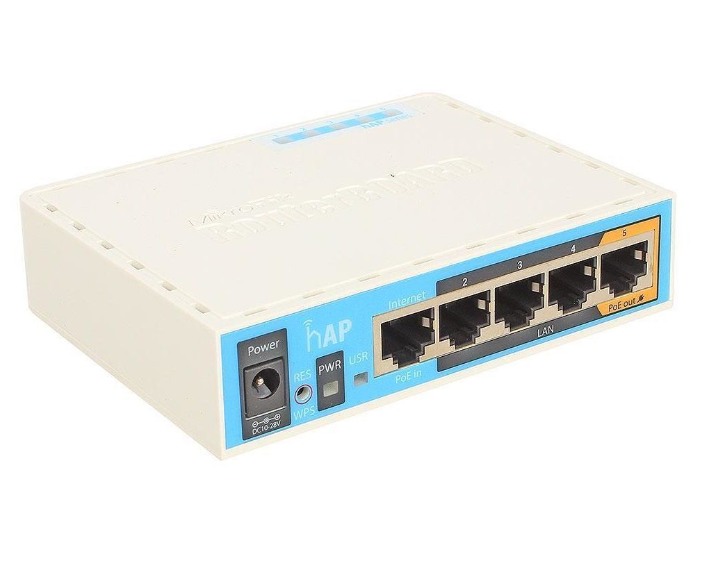 Роутер MIKROTIK RB951UI-2ND, USB, POE, 3G/4G, WiFi