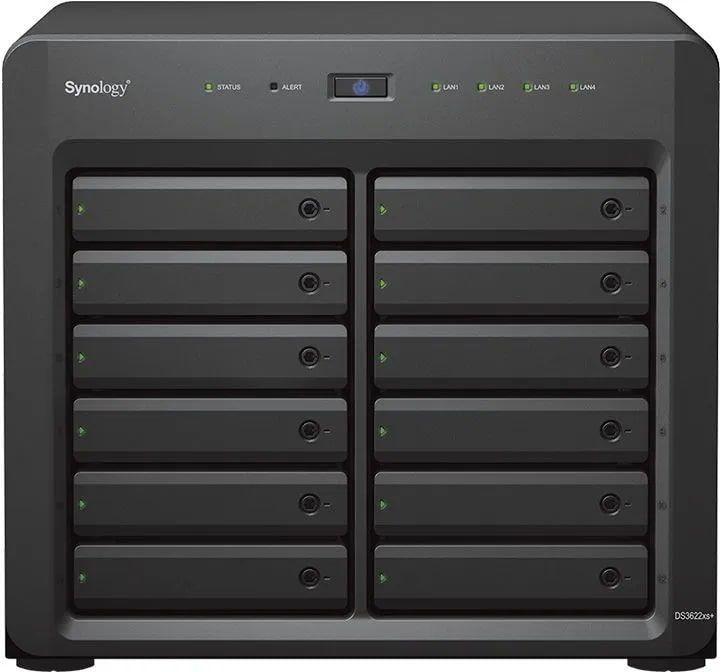 Сетевое хранилище Synology DS3622XS+, 12-bay, настольный