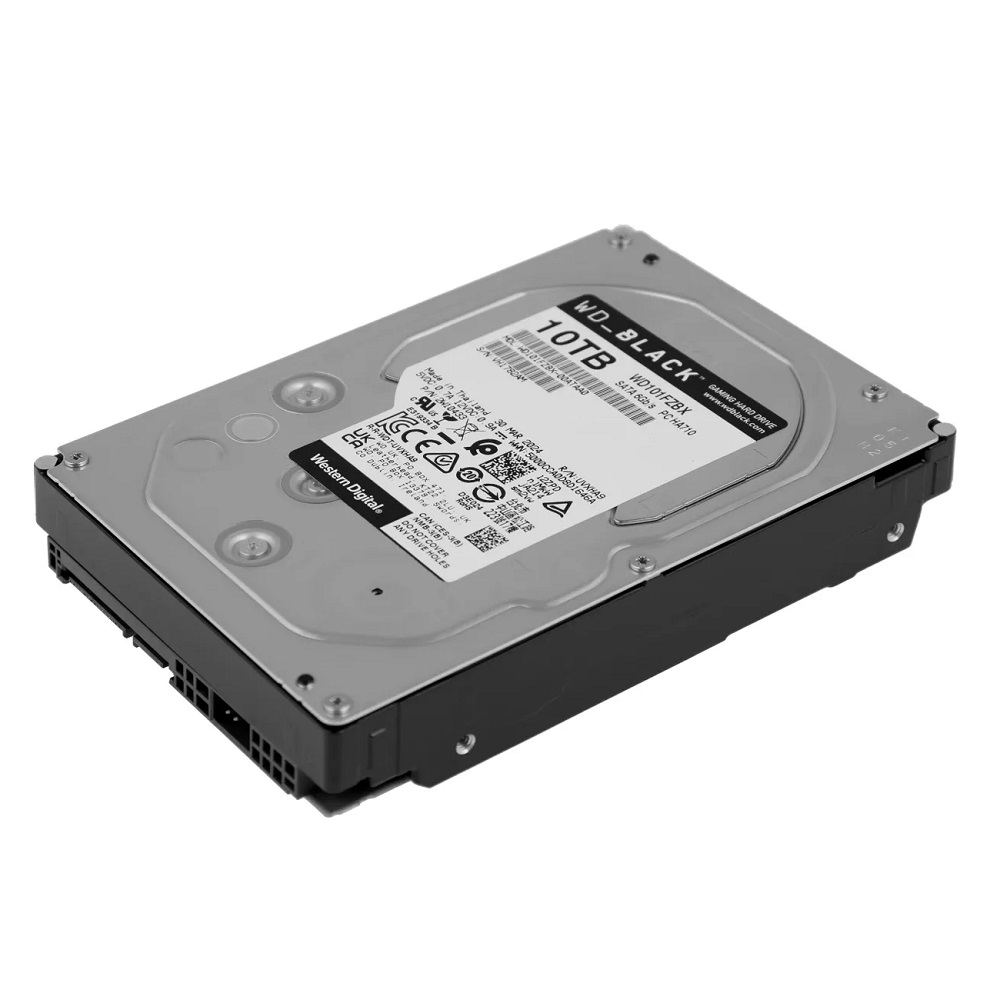 Жесткий диск 10ТБ WD Black WD101FZBX, HDD, SATA III, 3.5"