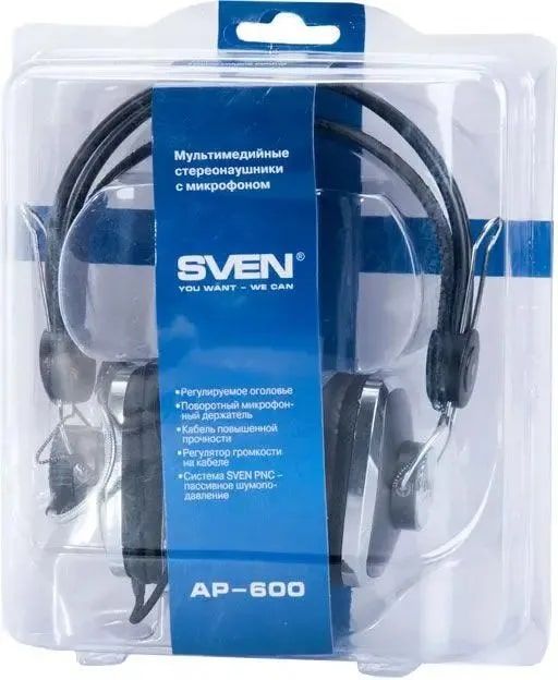 Наушники с микрофоном SVEN АР-600 [SV-0410600]