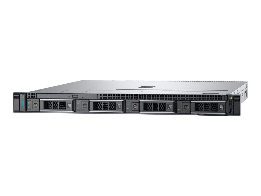 Сервер Dell PowerEdge R240, R240-7648-1 (1xE-2124, 1x16GbUD x4, 1x1Tb 7.2K,  RW, H330,  iD9Ex, 1G 2P