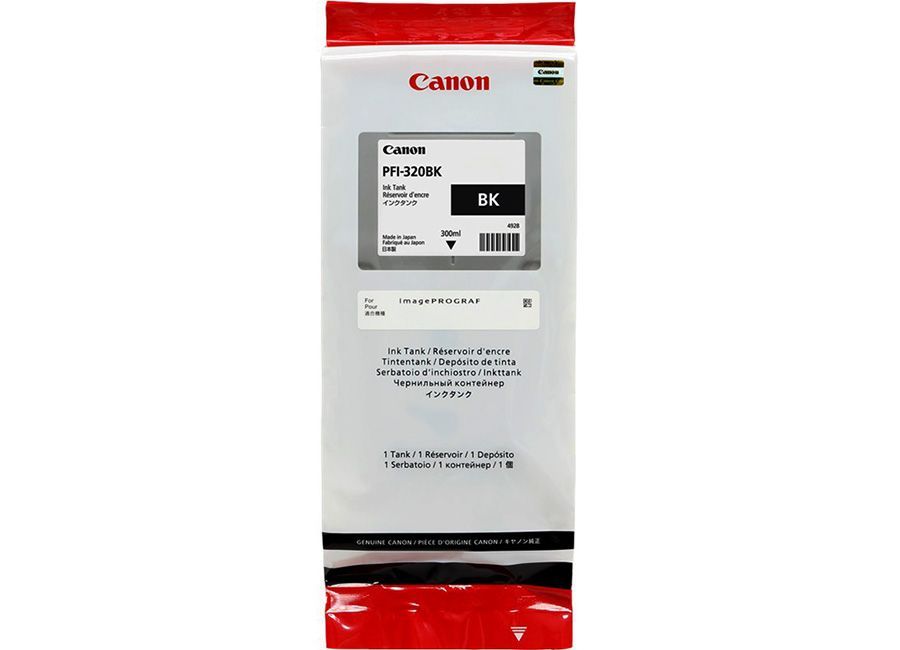 Картридж Canon PFI-320BK,черный, 300 мл [2890C001]