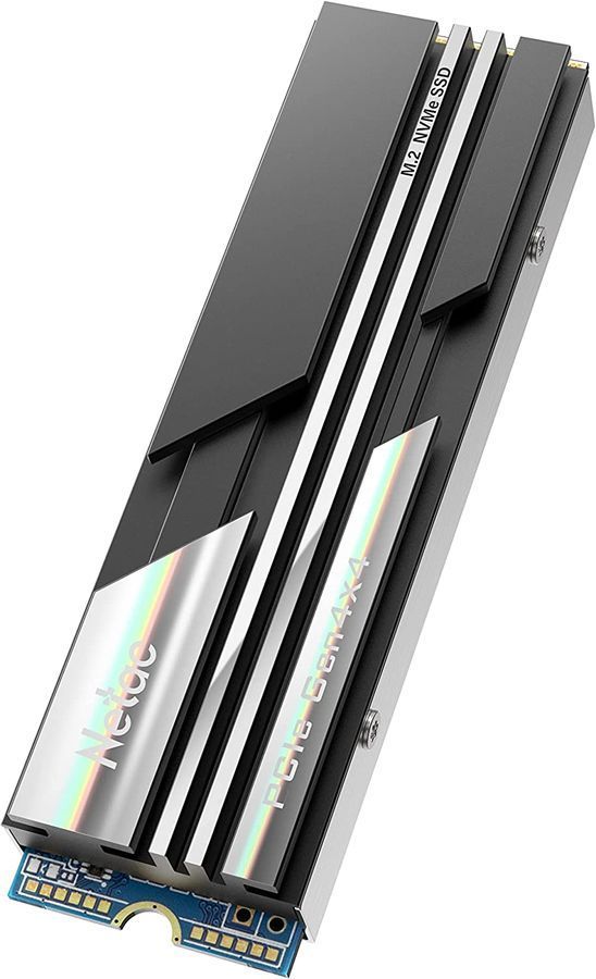 SSD накопитель 500ГБ Netac NV5000 NT01NV5000-500-E4X, M.2 2280, PCI-E 4.0 x4, NVMe, M.2