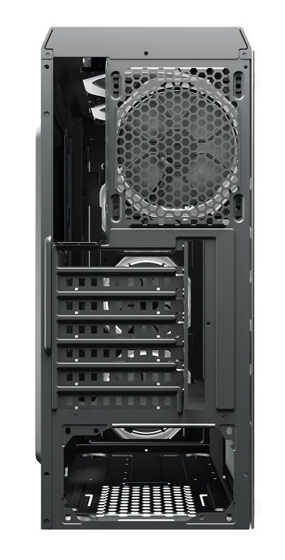 Корпус ATX ACCORD JP-X, Midi-Tower, без БП, черный