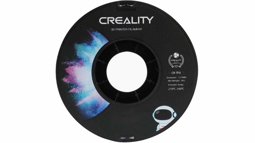 Катушка CR-TPU-пластика Creality 1.75 мм 1кг., белая [3301040033]