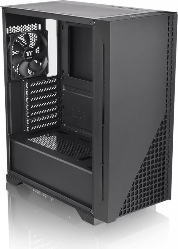 Корпус ATX Thermaltake H330 TG, Midi-Tower, без БП, черный [ca-1r8-00m1wn-00]