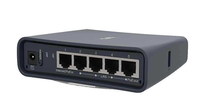 Роутер MIKROTIK RB952UI-5AC2ND-TC (5 port, PoE. Wifi, 4G)