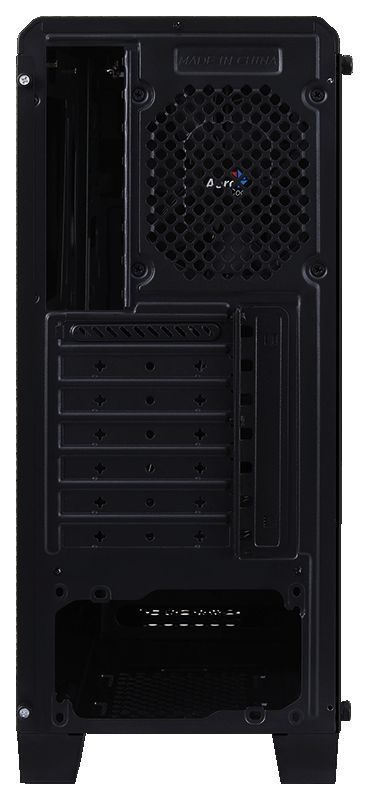 Корпус ATX Aerocool Cylon, Midi-Tower, без БП, черный [cylon bk]