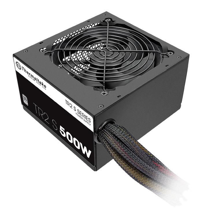 Блок питания Thermaltake TR2 S, 500Вт, 120мм, черный, retail [ps-trs- 0500npcweu-2]