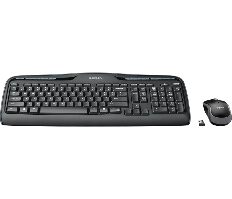 Комплект Logitech Cordless MK330 [920-003995], клавиатура+мышь 