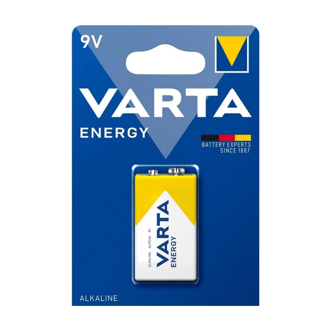 Батарейка Varta ENERGY Крона 6LR61 BL1 Alkaline 9V [4122229411]