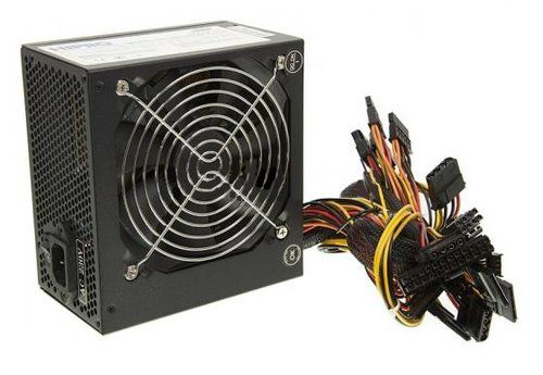 Блок питания HIPRO HPC500W-Active (500Вт, 24+4+4 pin,120мм, черный)