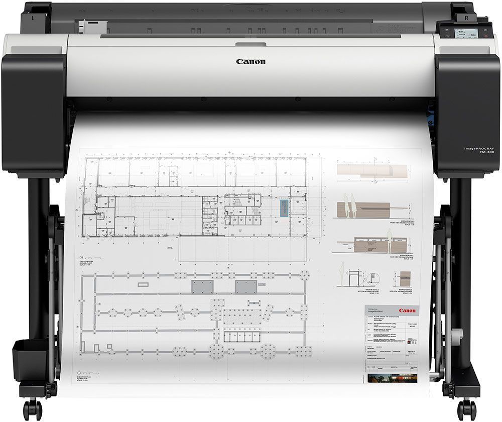 Плоттер CANON imagePROGRAF TM-300 3058C003 (36", сеть, USB, WiFi) 