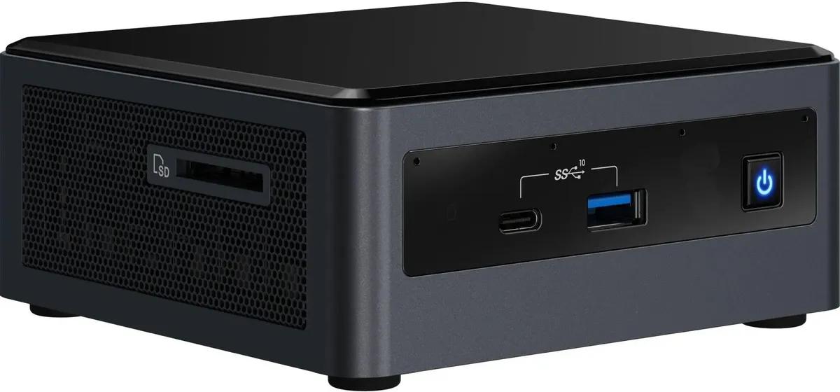 Платформа Intel NUC BXNUC10I3FNKN1, Core i3 10110U, без кабеля питания