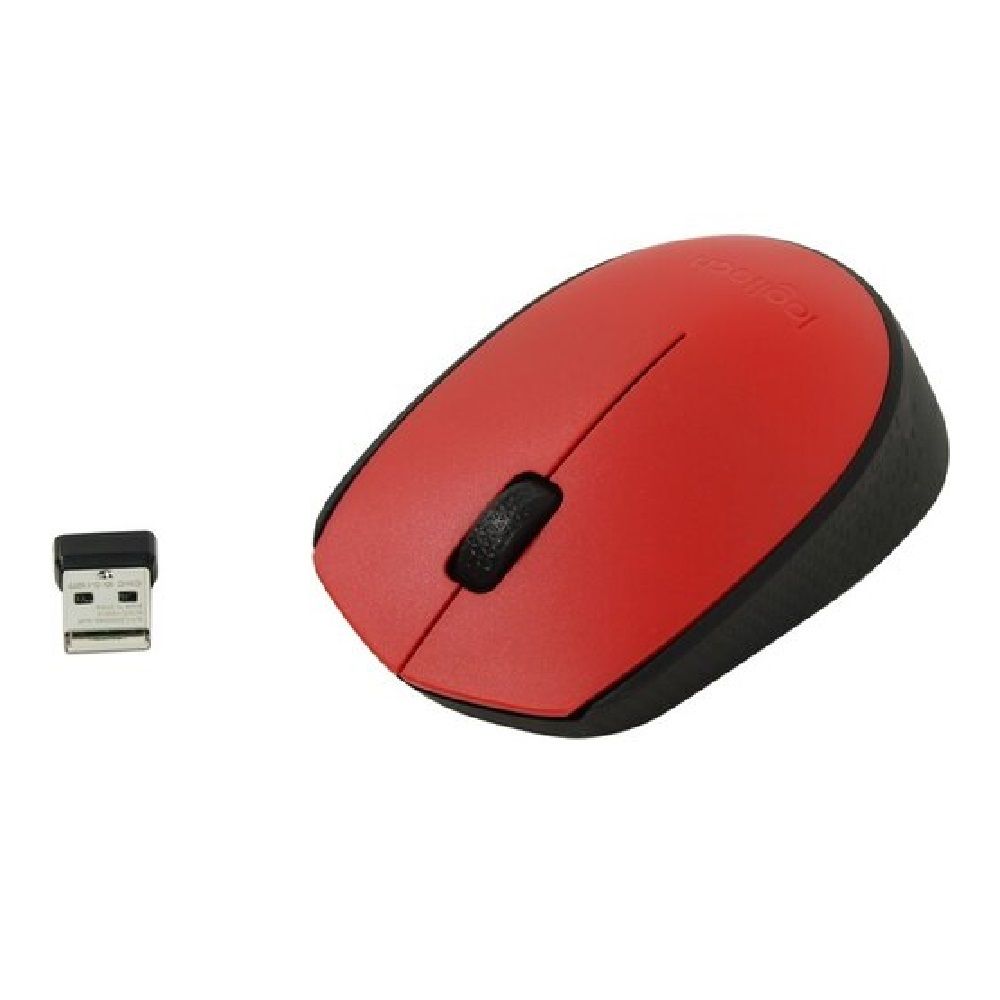 Мышь беспроводная Logitech M171 Red [910-004645/910-004641]