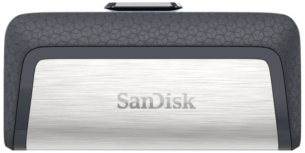 Флешка USB Sandisk Ultra Dual 64ГБ, USB3.0, серый и узор [sdddc2-064g-g46]