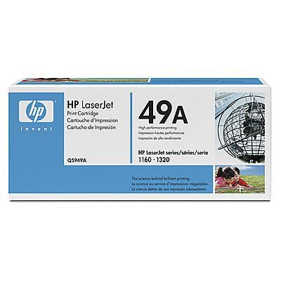 Тонер-картридж HP LJ Q5949A [49A] черный (оригинальный, 2500 стр)