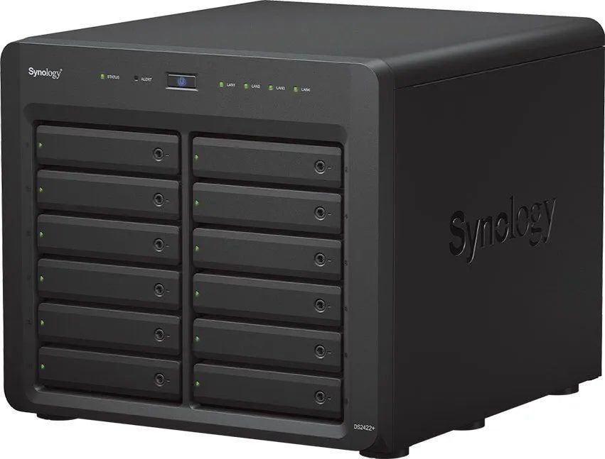 Сетевое хранилище Synology DS2422+, 12-bay, настольный 