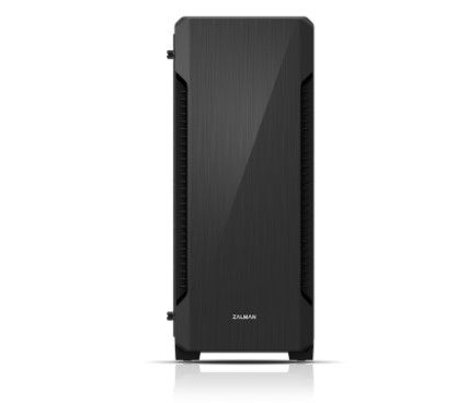 Корпус ZALMAN S3, без БП, боковое окно (акрил), черный,  ATX