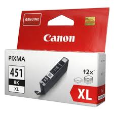 Картридж Canon CLI-451XLBK черный (оригинальный)