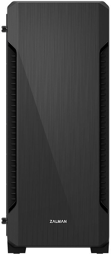 Корпус ATX Zalman S3 TG, Midi-Tower, без БП, черный [s3 tg black]