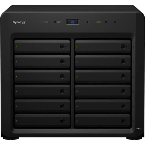 Модуль расширения Synology DX1222 на 12 дисков, настольный